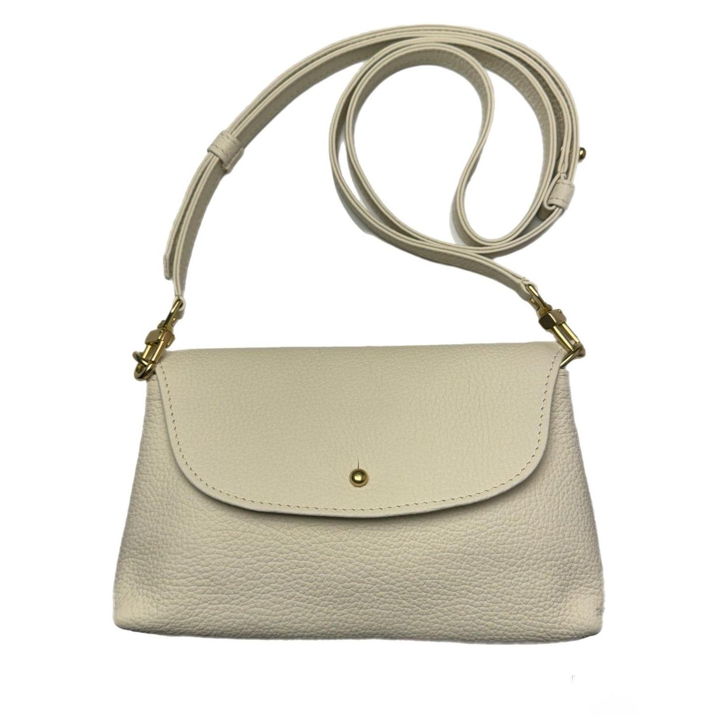 Milk Pebble Grain Kaanapali Crossbody Bag