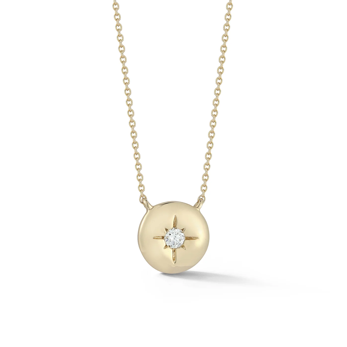 Cynthia Rose Starburst Disc Necklace