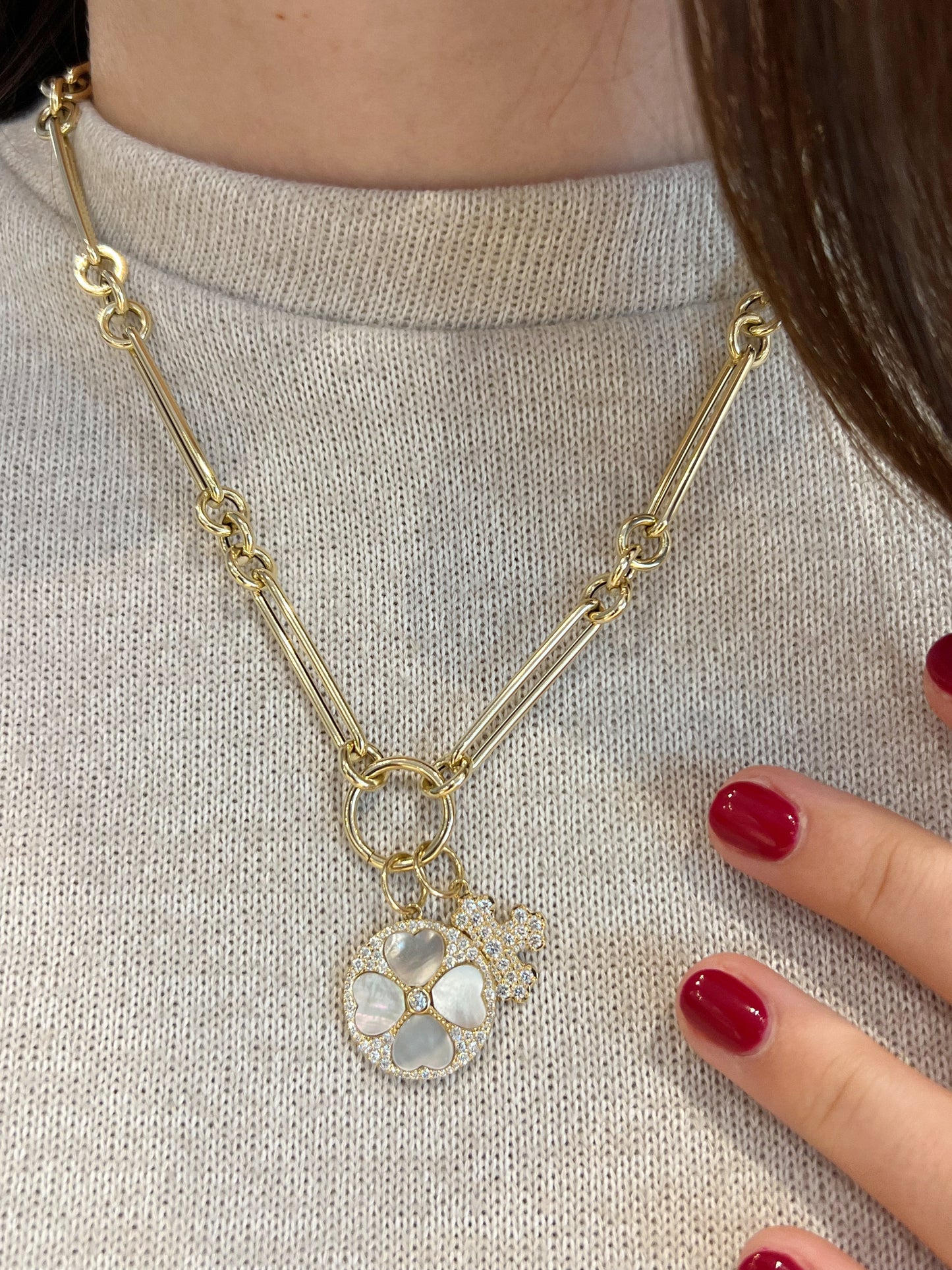 Diamond Cross Pendant