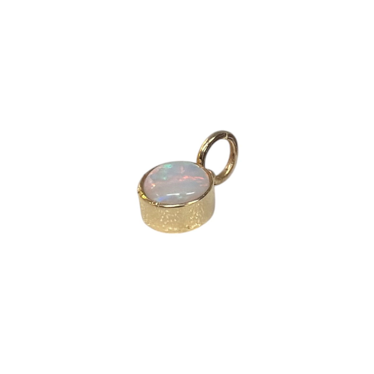 Round Opal Pendant