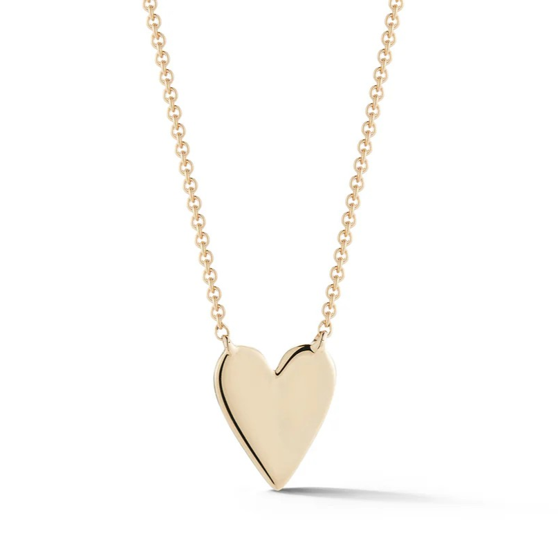 Mini Gold Heart Necklace