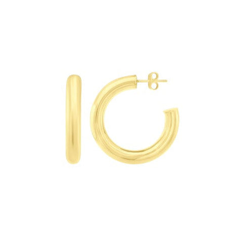 Large Gold Hoops
