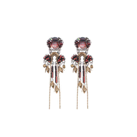Noble Wine Earrings