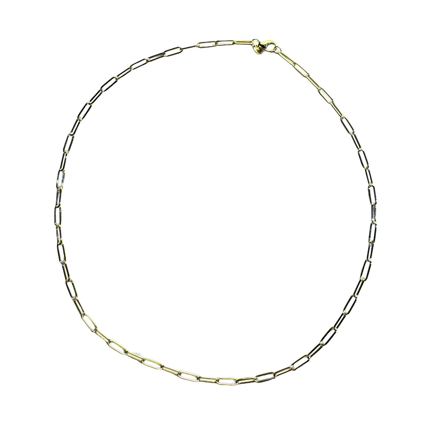 Paperclip Chain Necklace