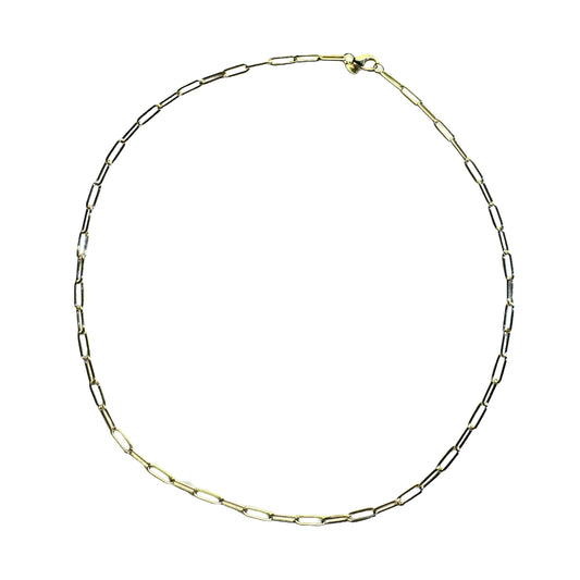 16" Paperclip Chain Necklace