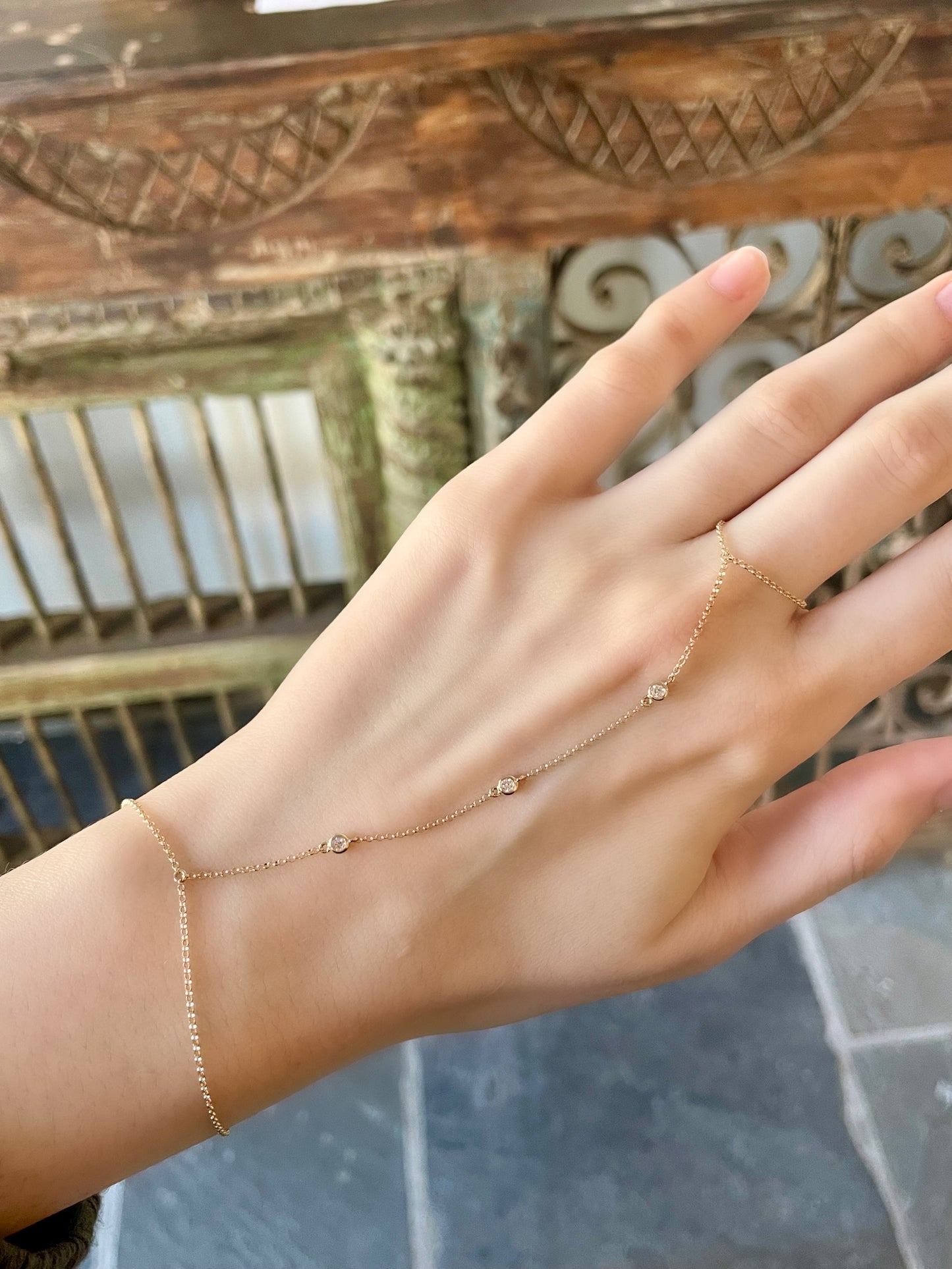 Diamond Hand Chain