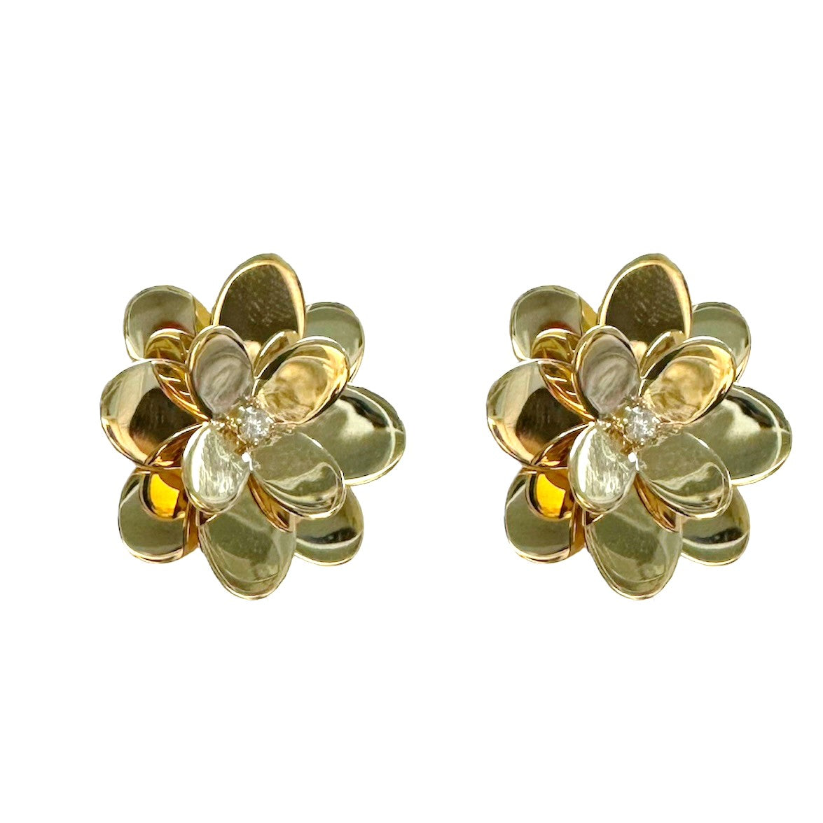Flower Statement Earrings