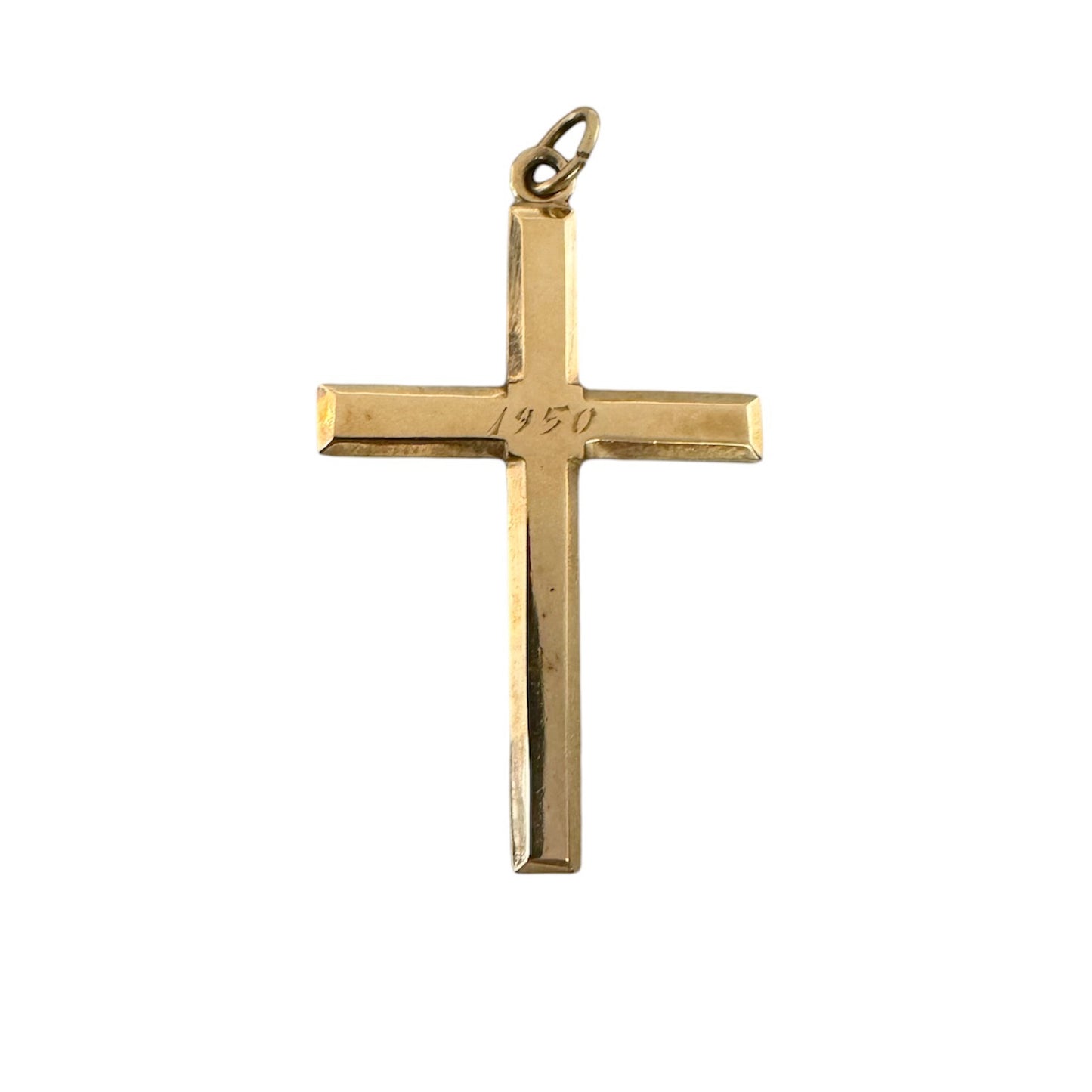 Yellow Gold Cross Pendant