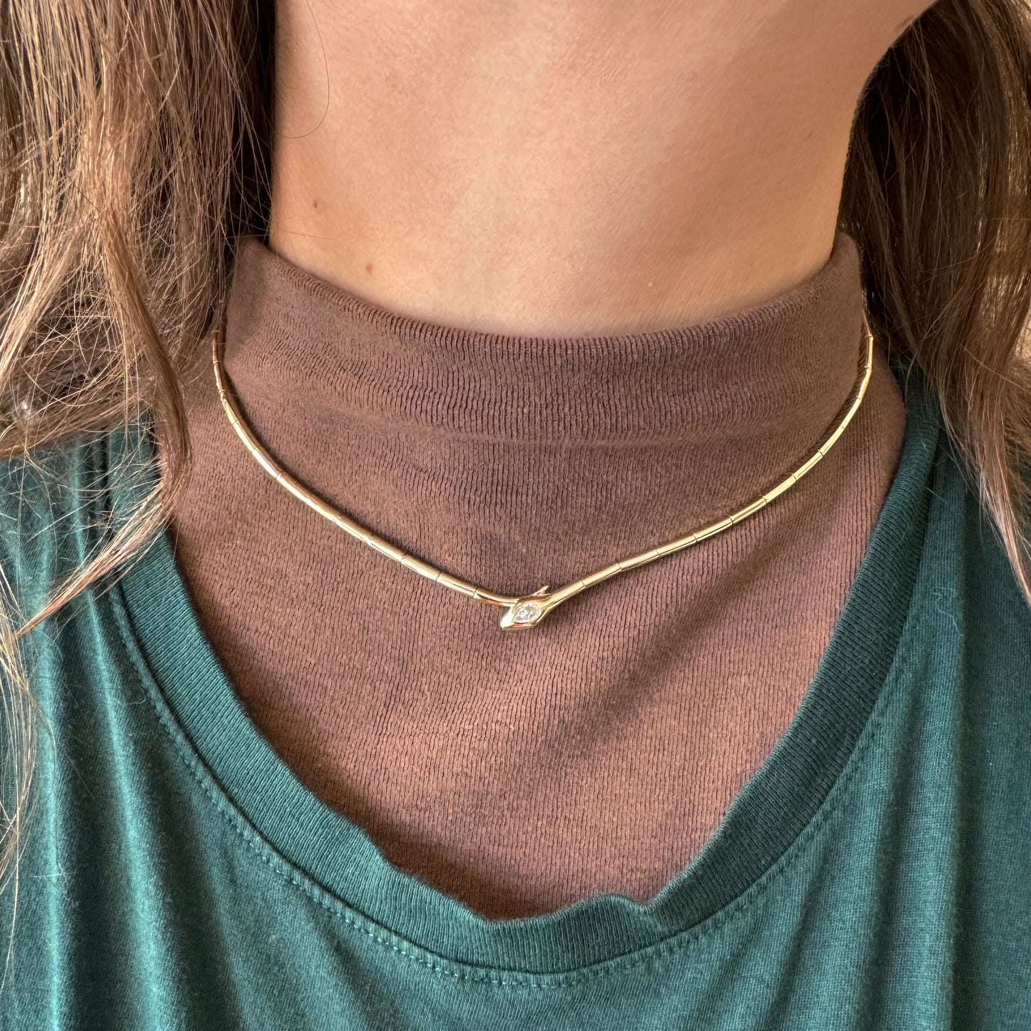 Snake Collar Necklace