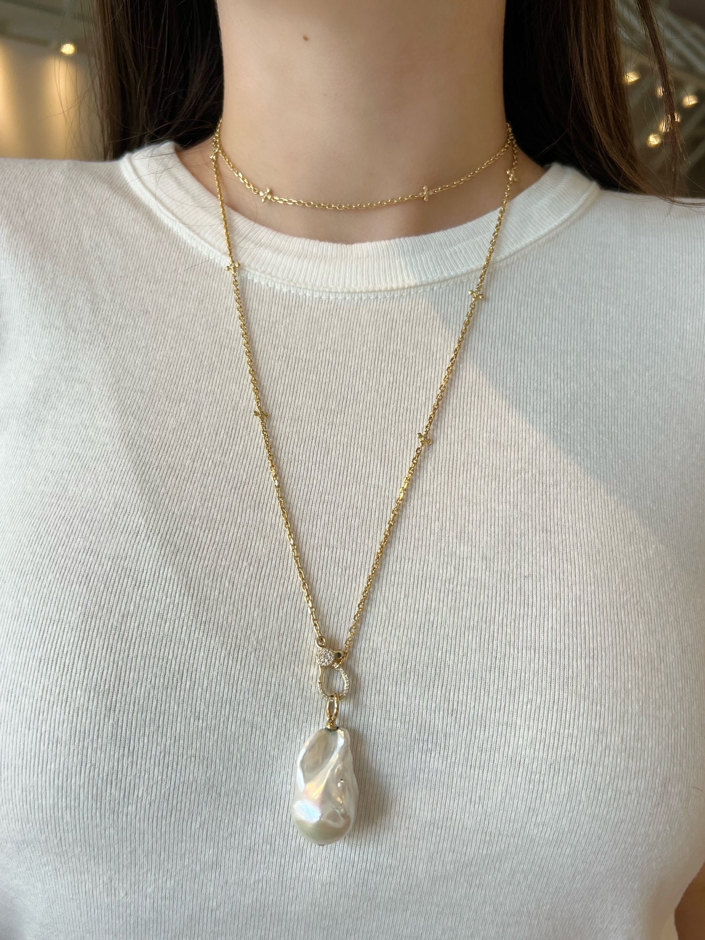 Station Cross Necklace