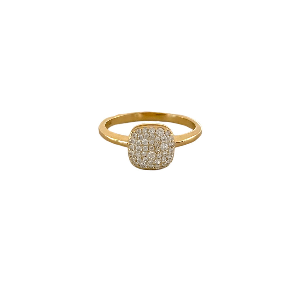 Diamond Square Ring