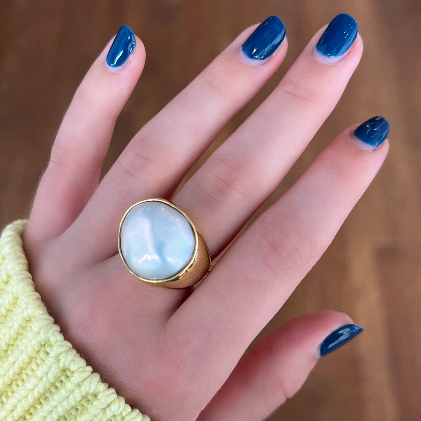 Pearl Statement Ring