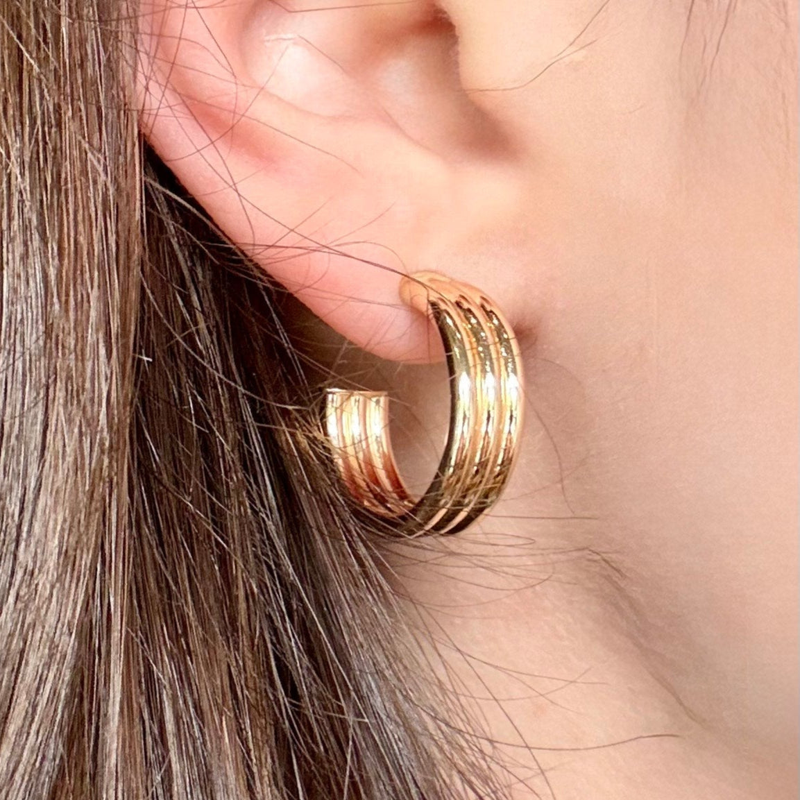 Triple Stack Hoops
