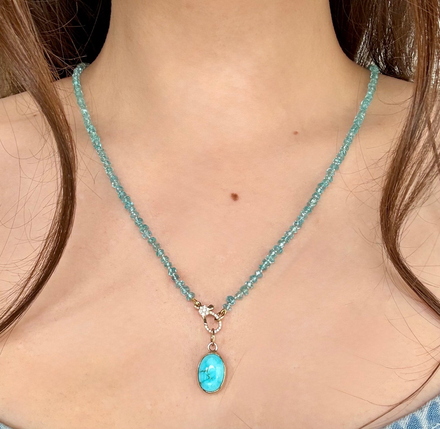 Kingman Turquoise Pendant