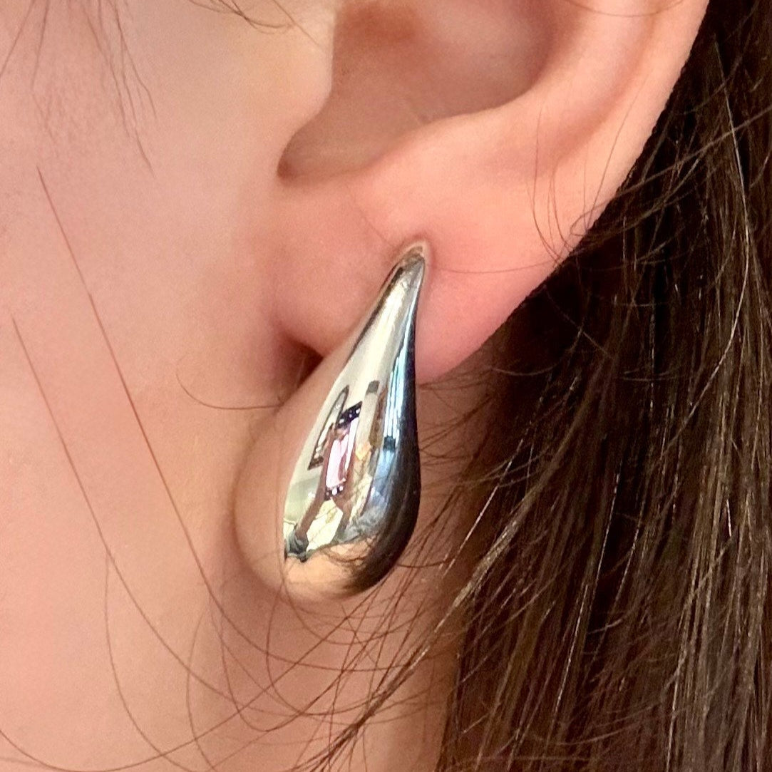 Sterling Silver Teardrop Earrings