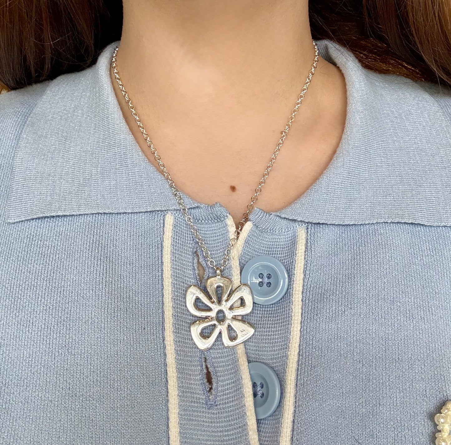 Tiki Flower Necklace