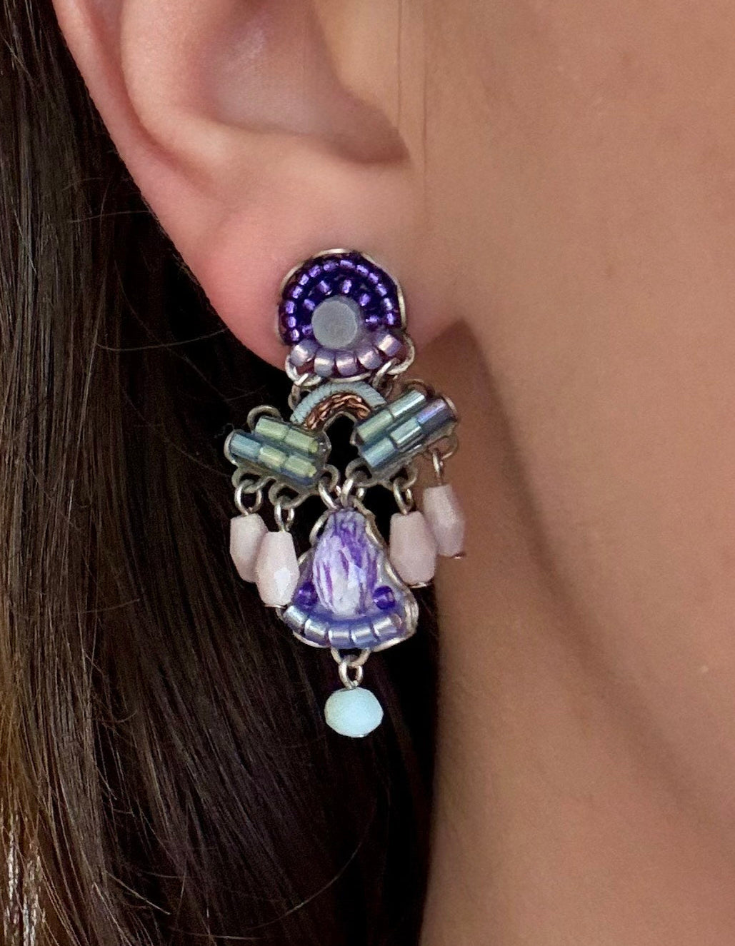 Medium Hyacinth Earrings