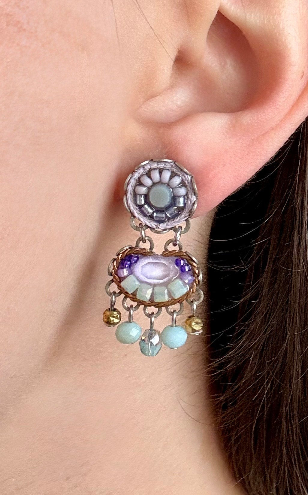 Small Hyacinth Earrings
