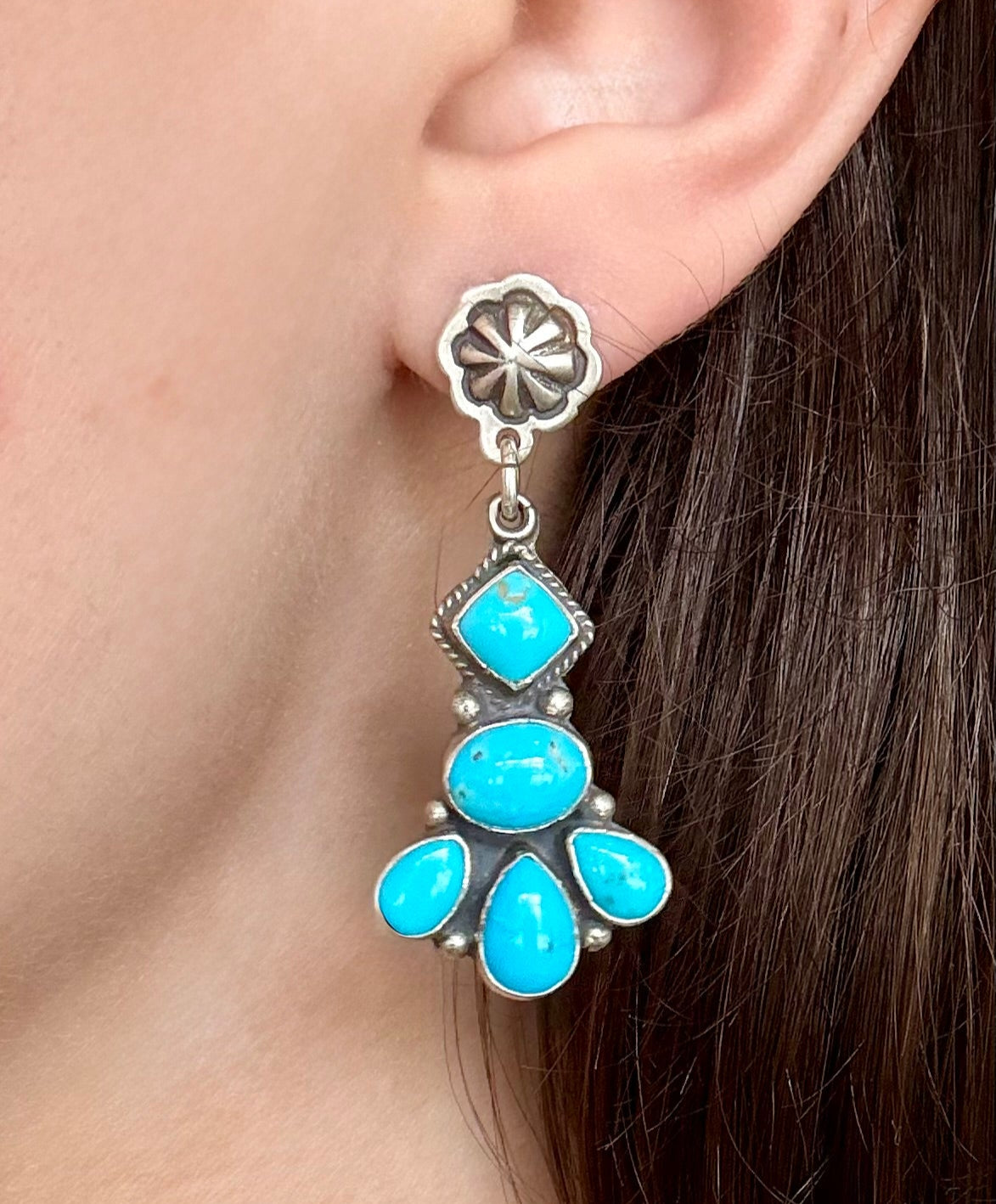 Turquoise Dangle Earrings