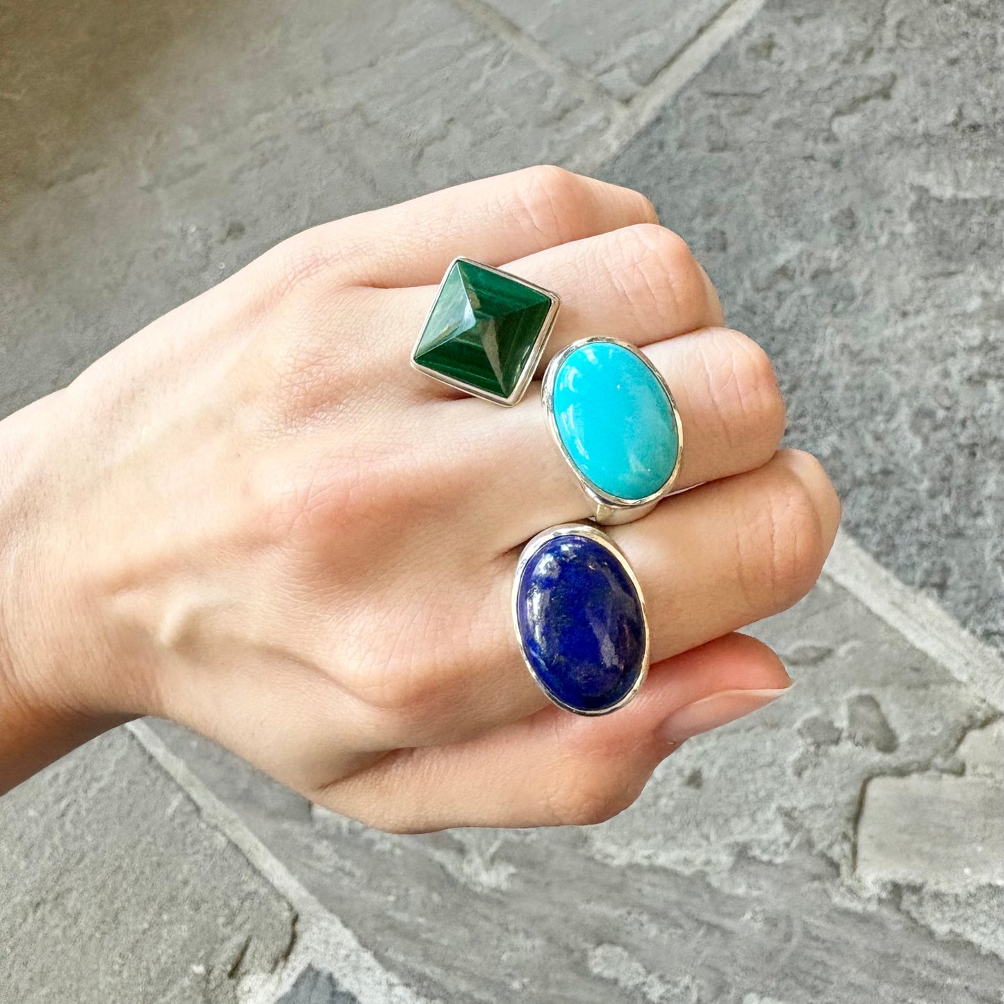 Turquoise Bezel Ring