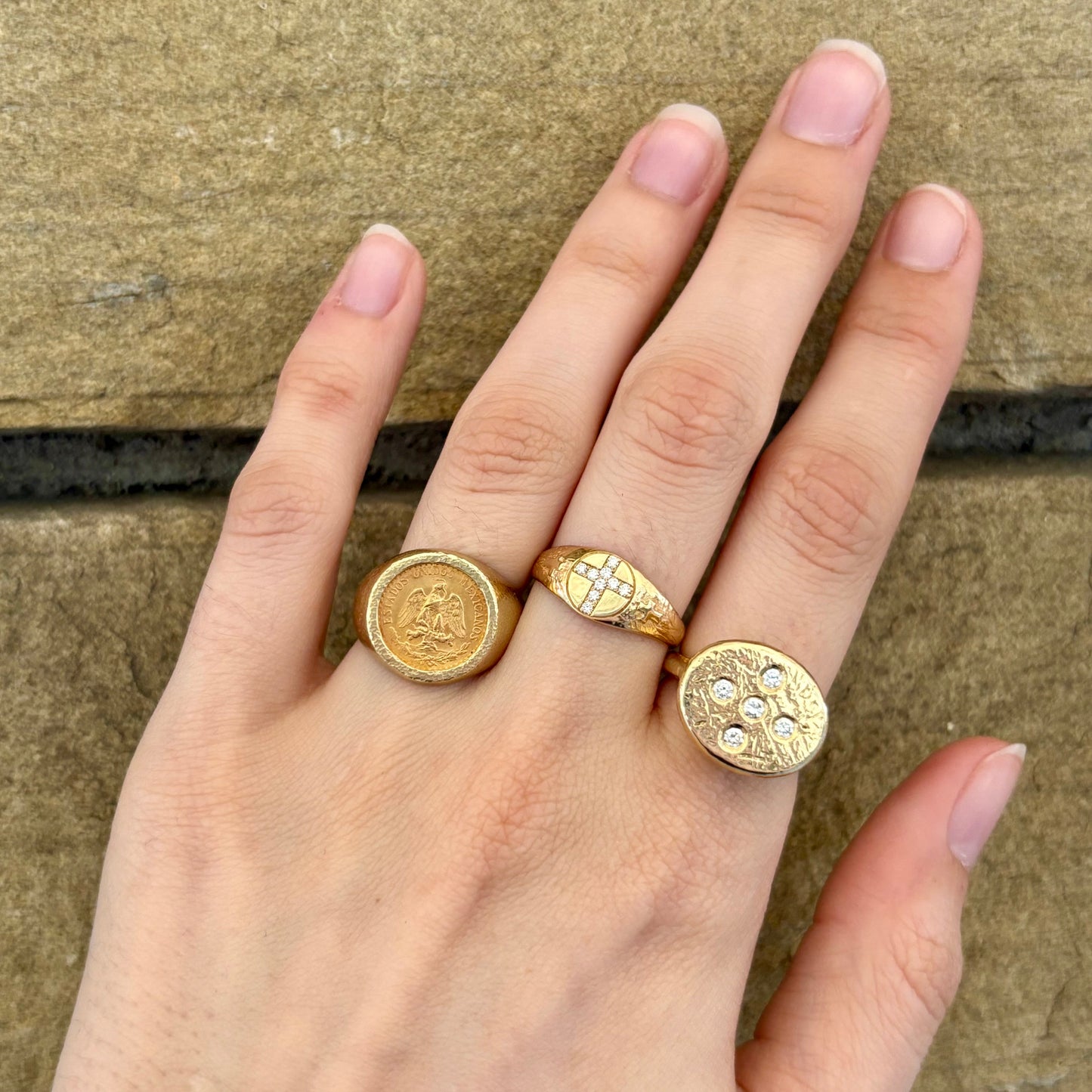 Coin Signet Ring