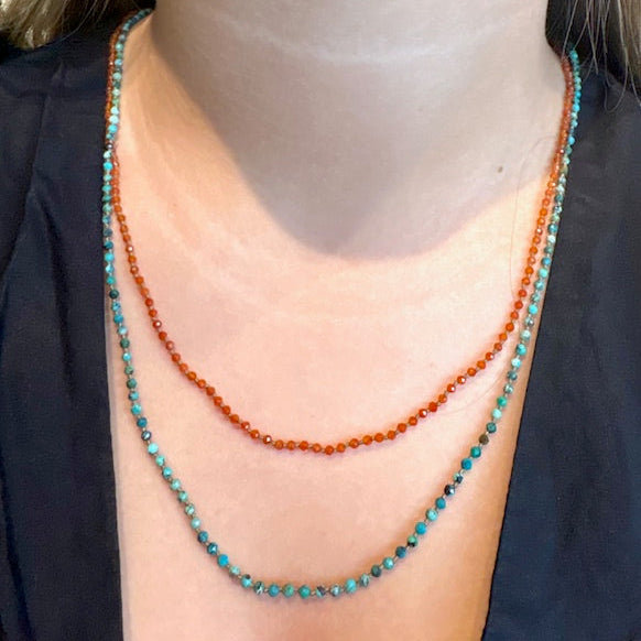 24" Carnelian Necklace