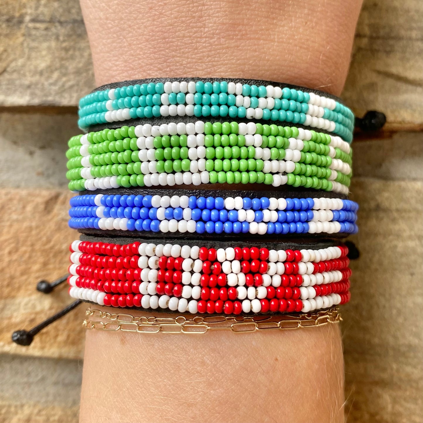 Green Empower LOVE Bracelet