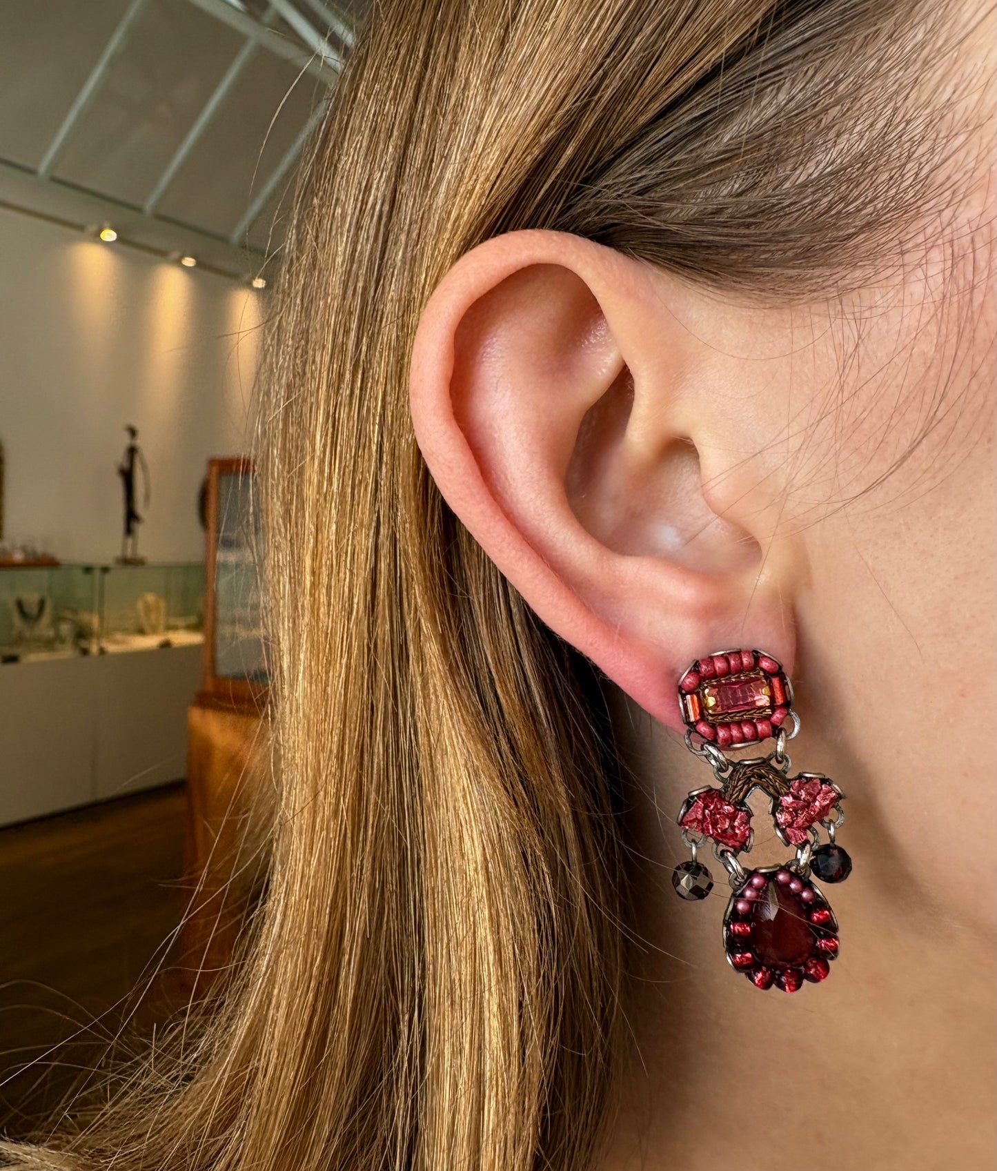 Mulled Wine Earrings