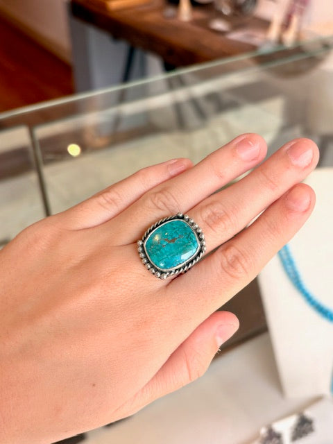 Sterling Silver Turquoise Ring