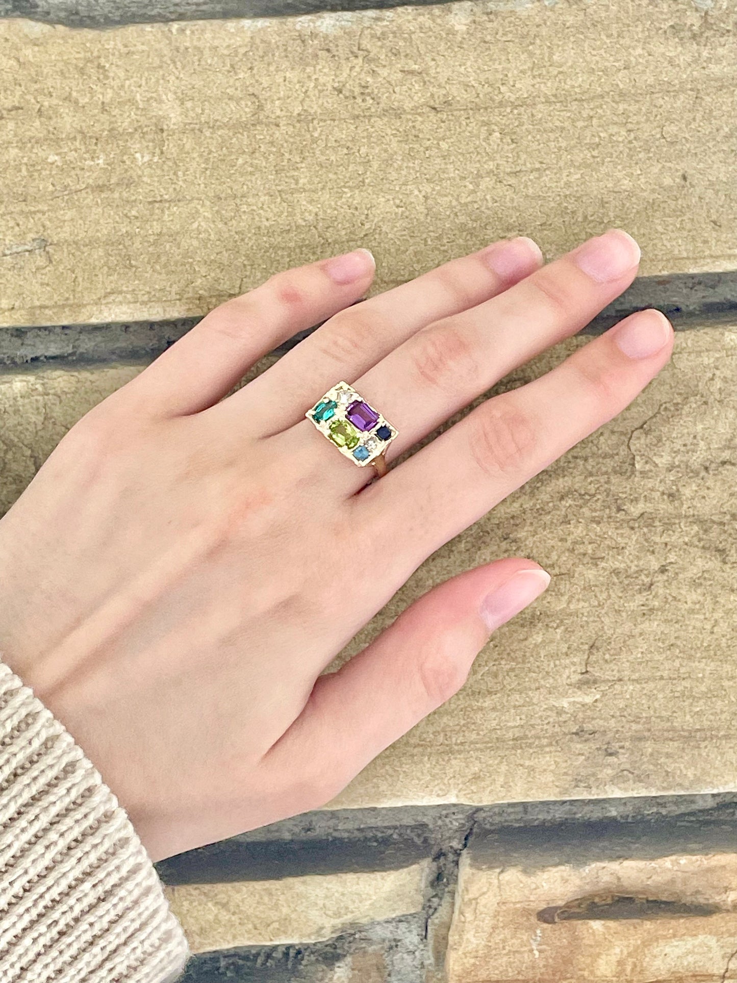 Multi Stone Ring
