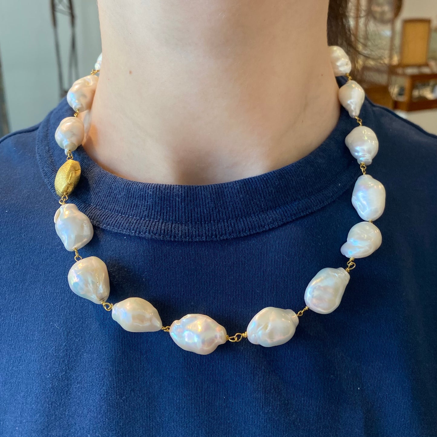 Baroque Pearl Necklace