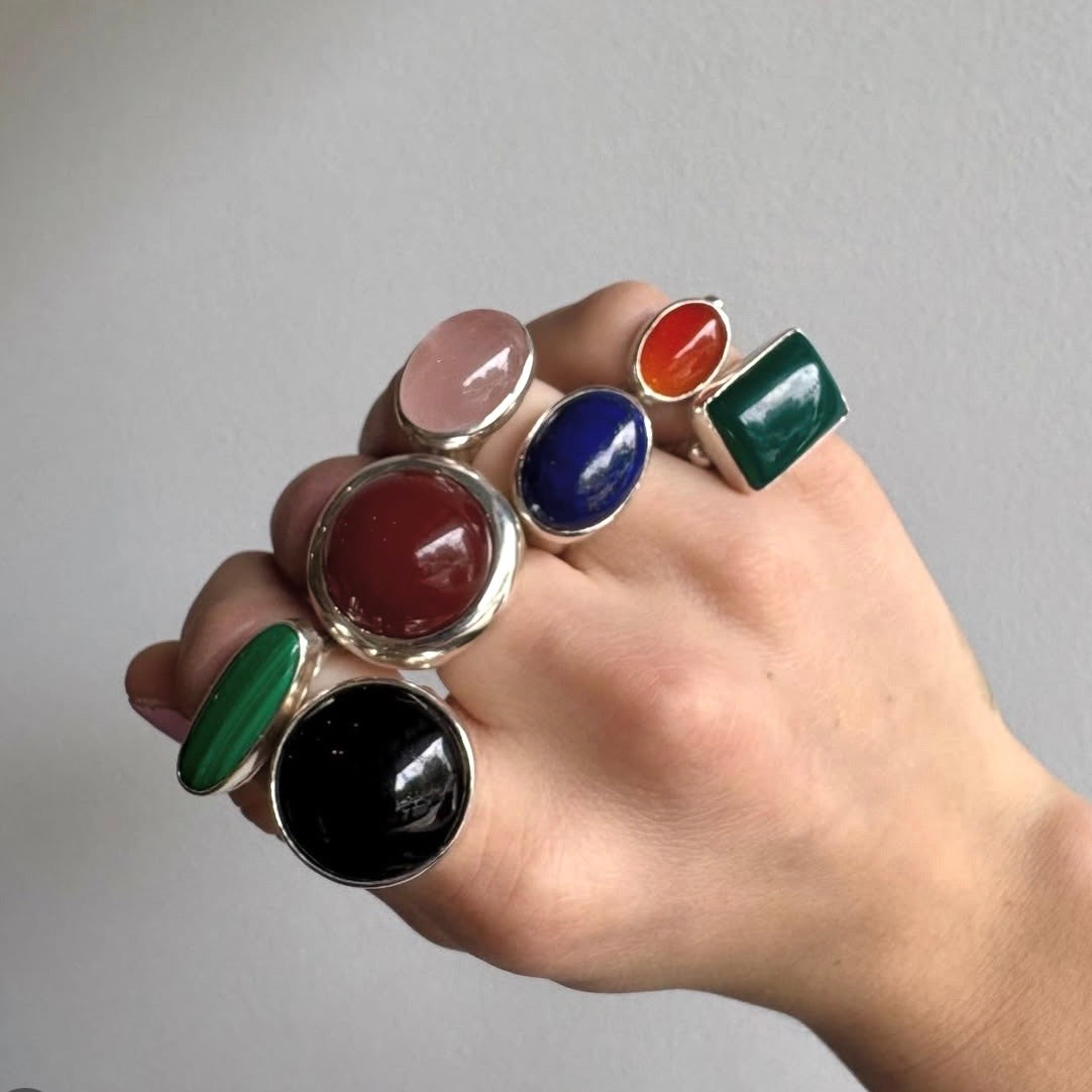 Art Deco Carnelian Ring