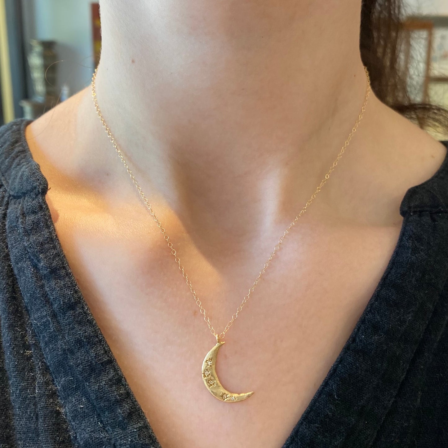 Crescent Moon Necklace