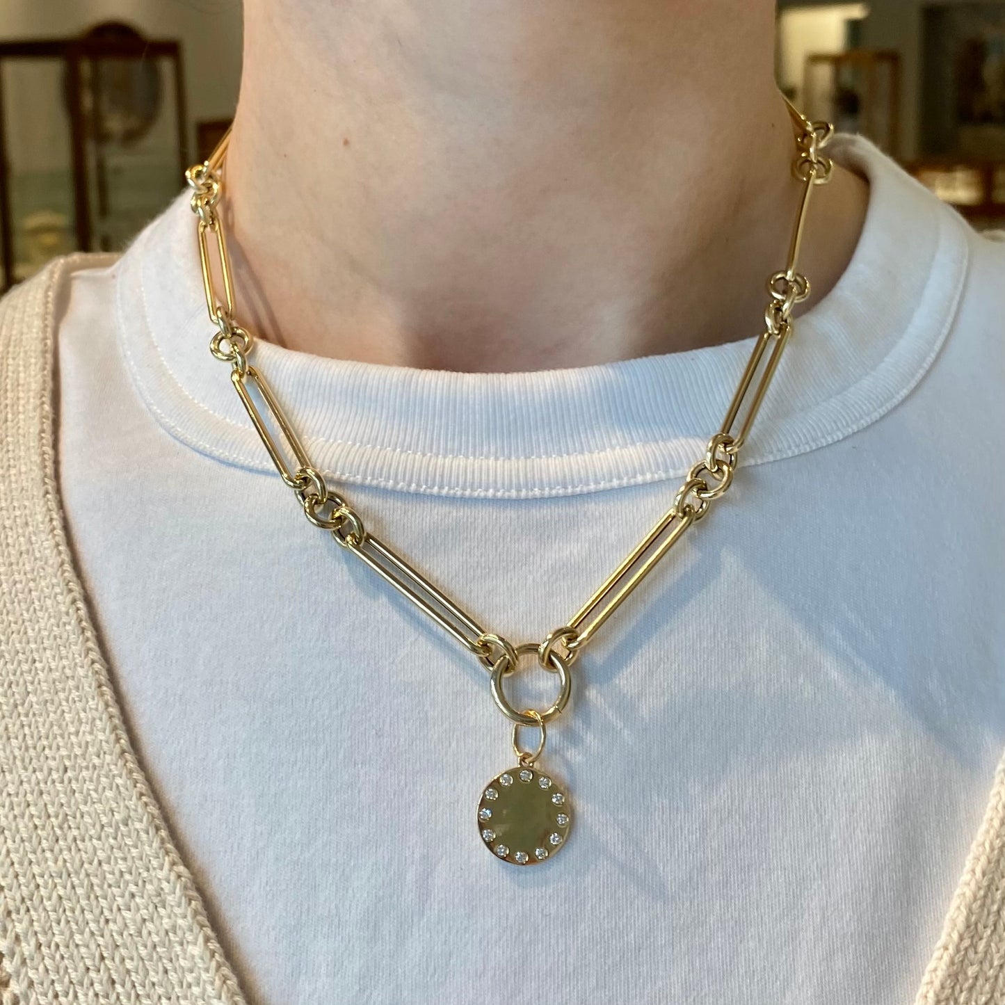 Engravable Gold Disc