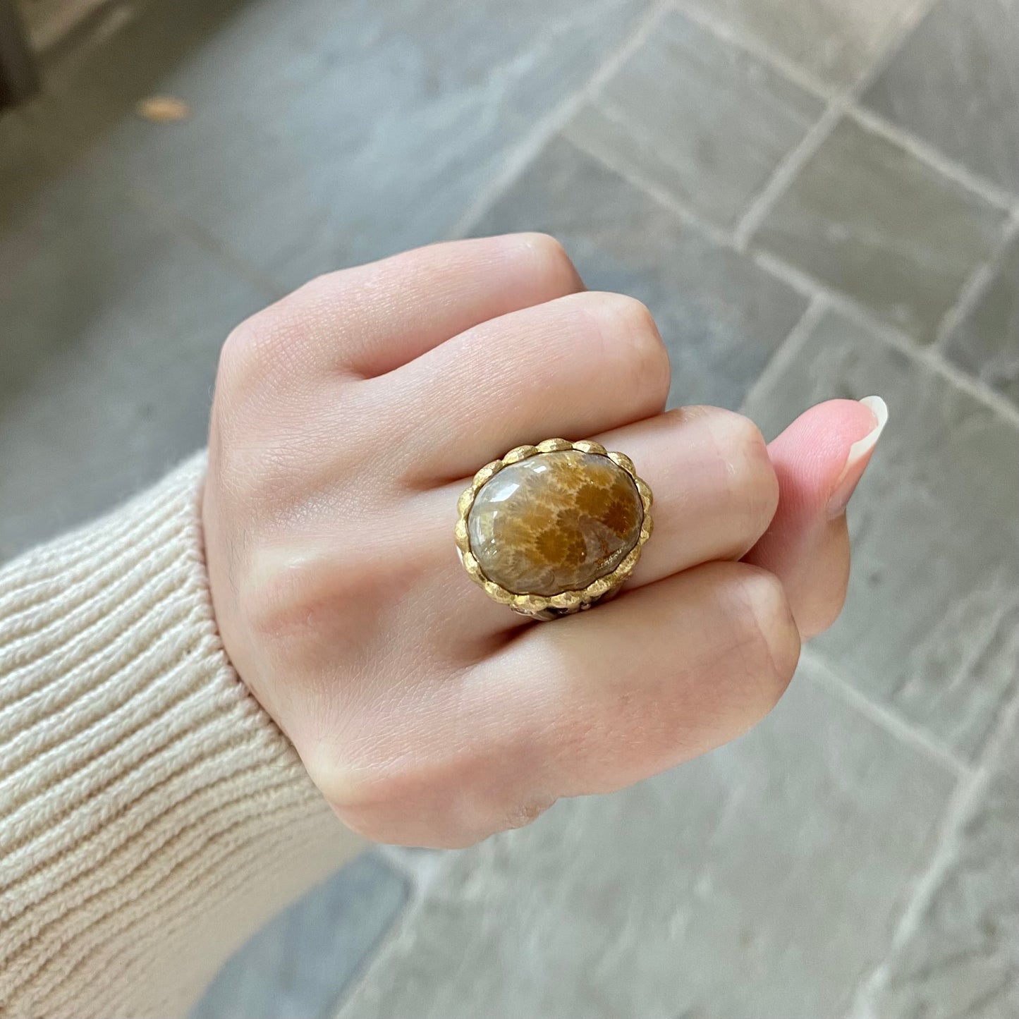 Bali Coral Ring