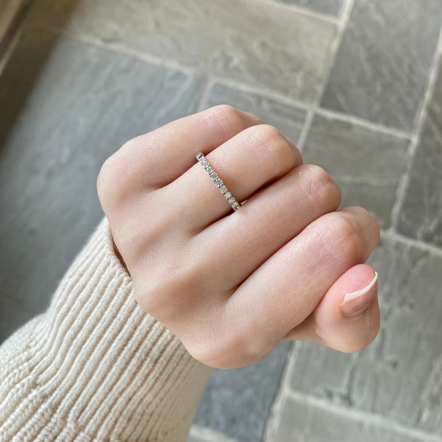 0.30 ctw White Gold Diamond Anniversary Band