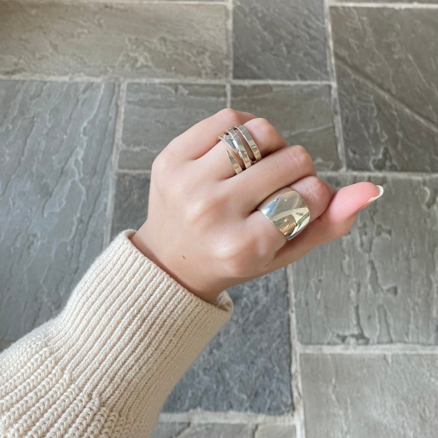 Sterling Silver Spiral Ring