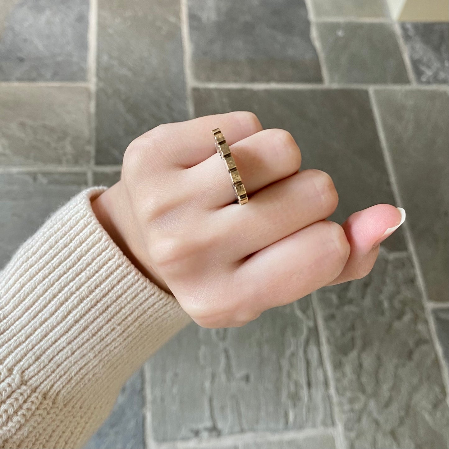 Geometric Shape Ring
