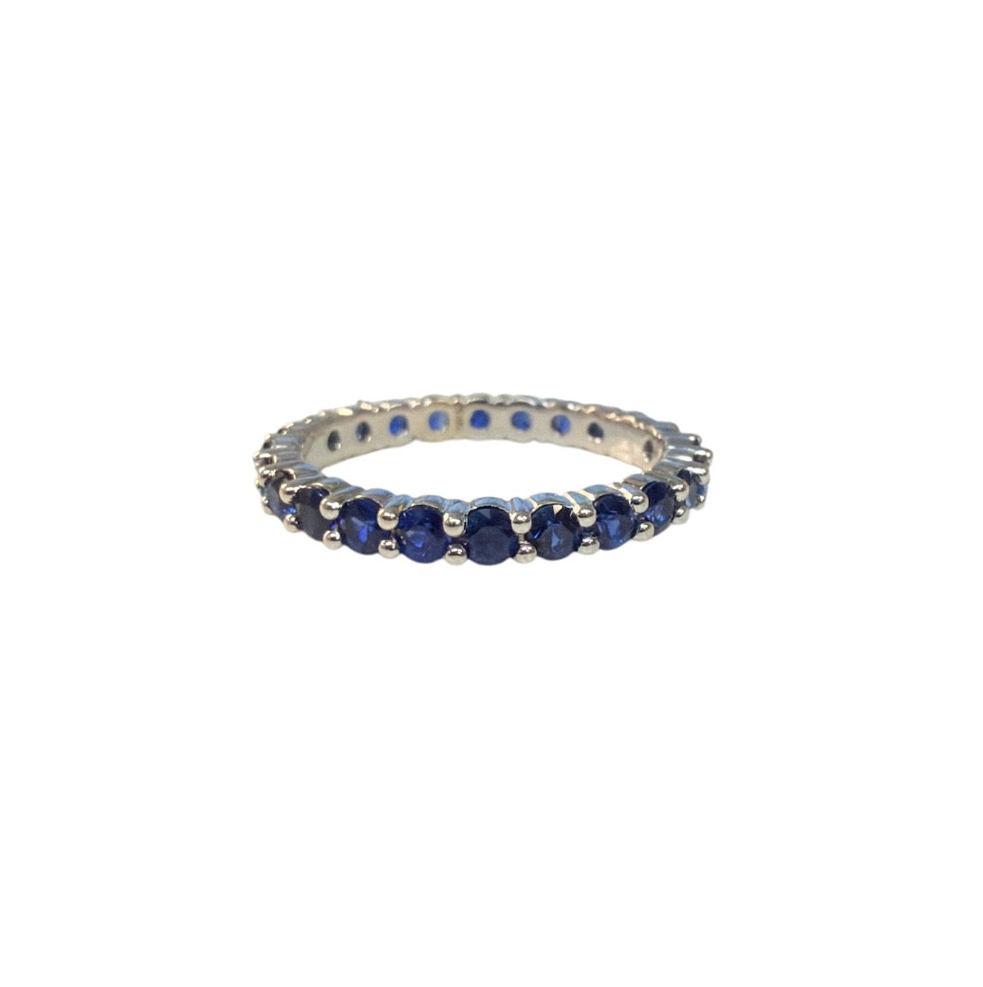 Sapphire Eternity Band