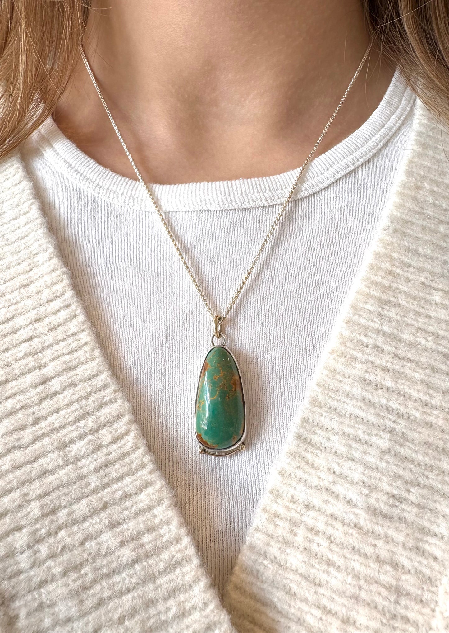 Royston Turquoise Pendant