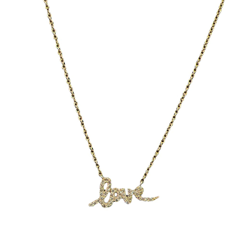 Diamond Love Necklace