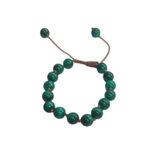 Malachite Beaded Bracelet