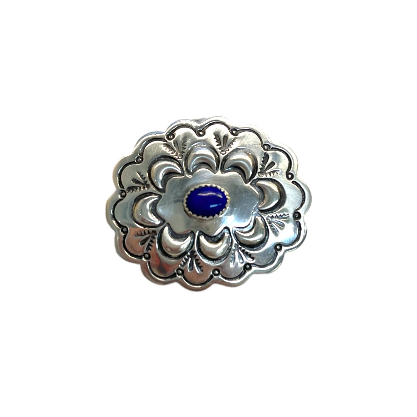 Vintage Lapis Pin