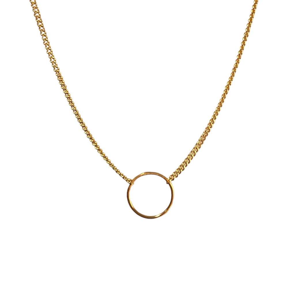 Open Circle Necklace
