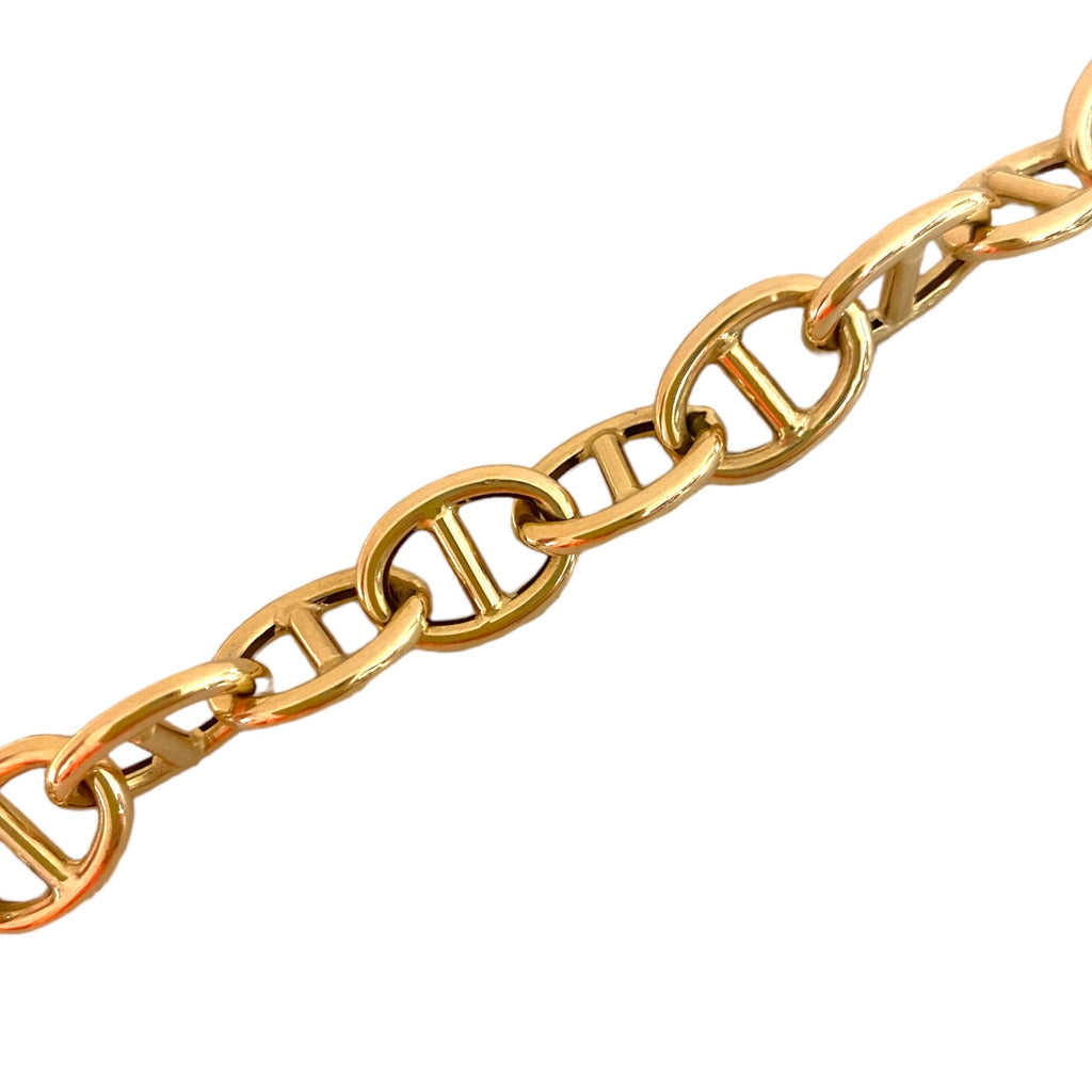 Yellow Gold Mariner Link Bracelet