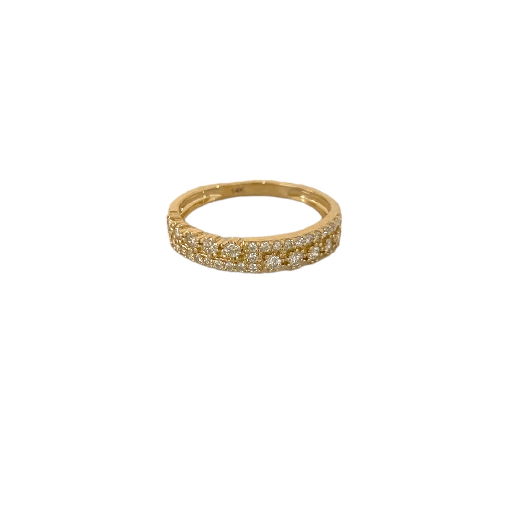 Layered Diamond Ring