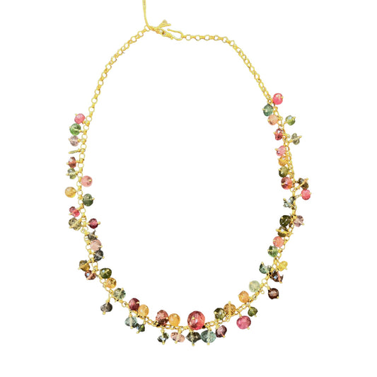 Multi-Color Tourmaline Necklace