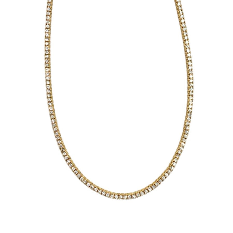 3.33 ctw Diamond Tennis Necklace