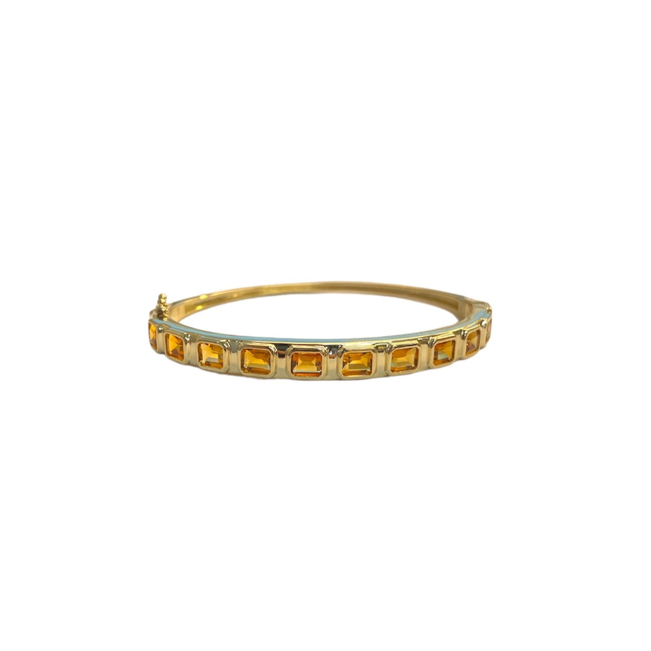 Citrine Hinge Bracelet