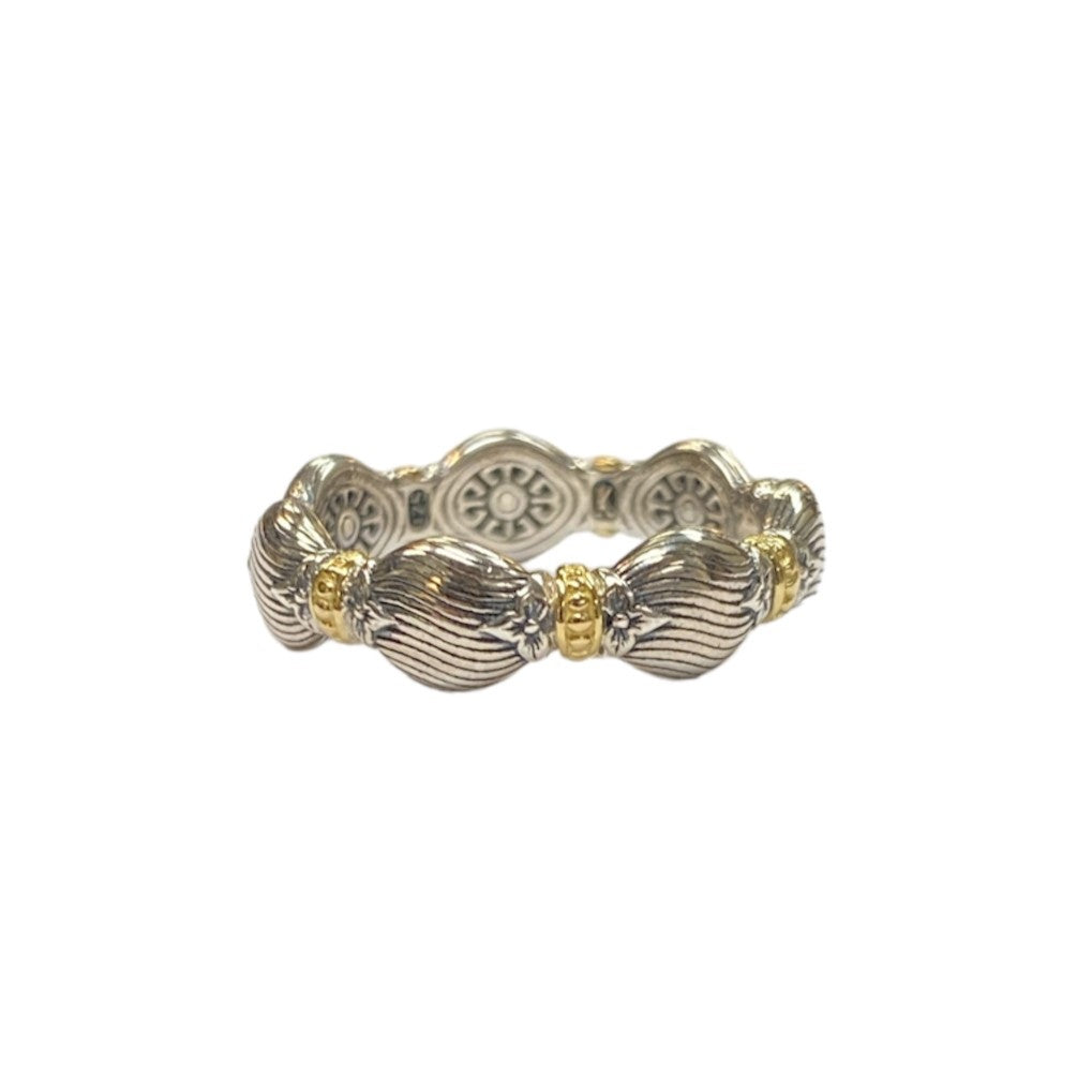 Wavy Mixed Metal Ring